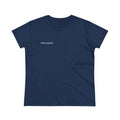 Early Doors women's back-graphic T-shirt — football and soccer streetwear