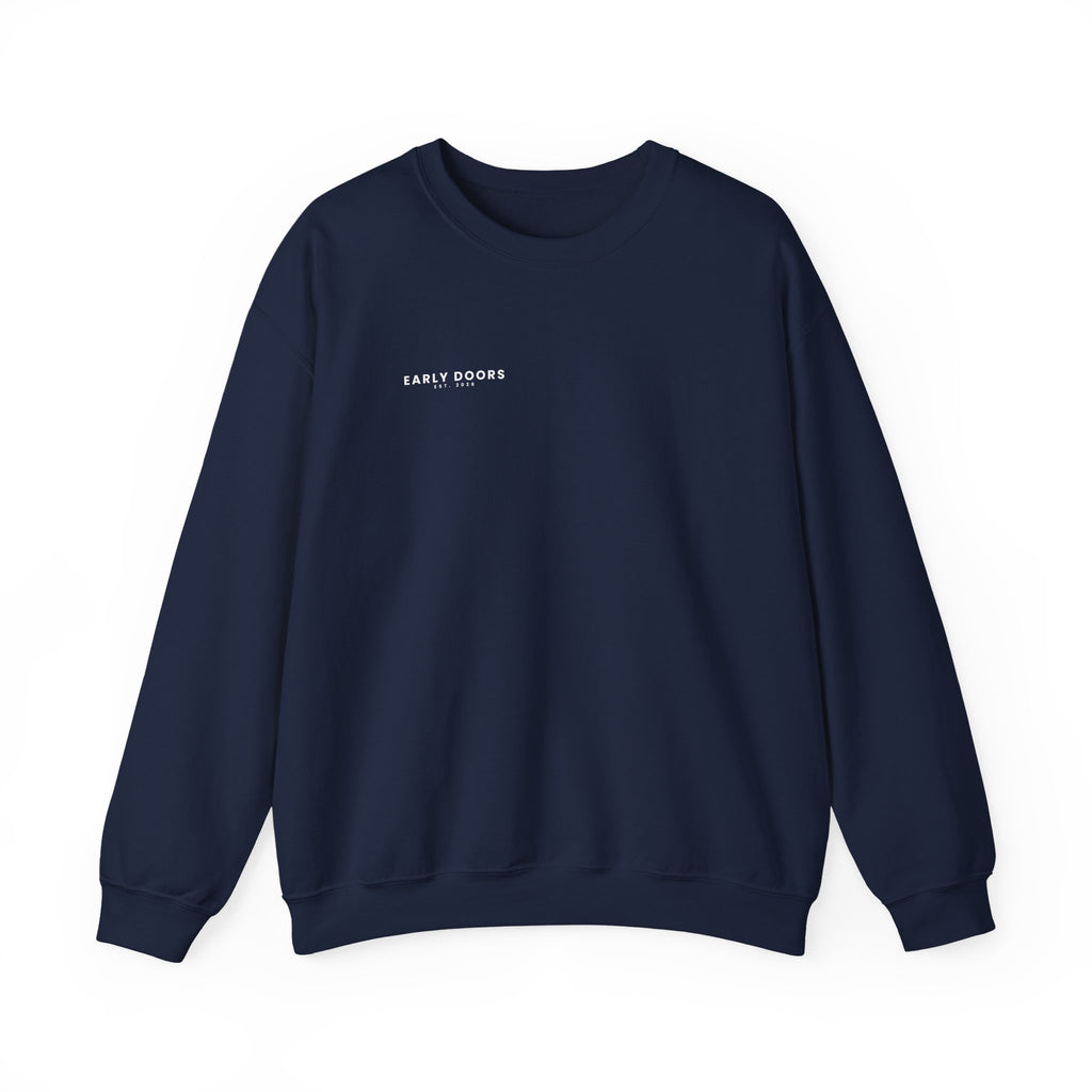 Early Doors Crewneck Sweatshirt – EST. 2026