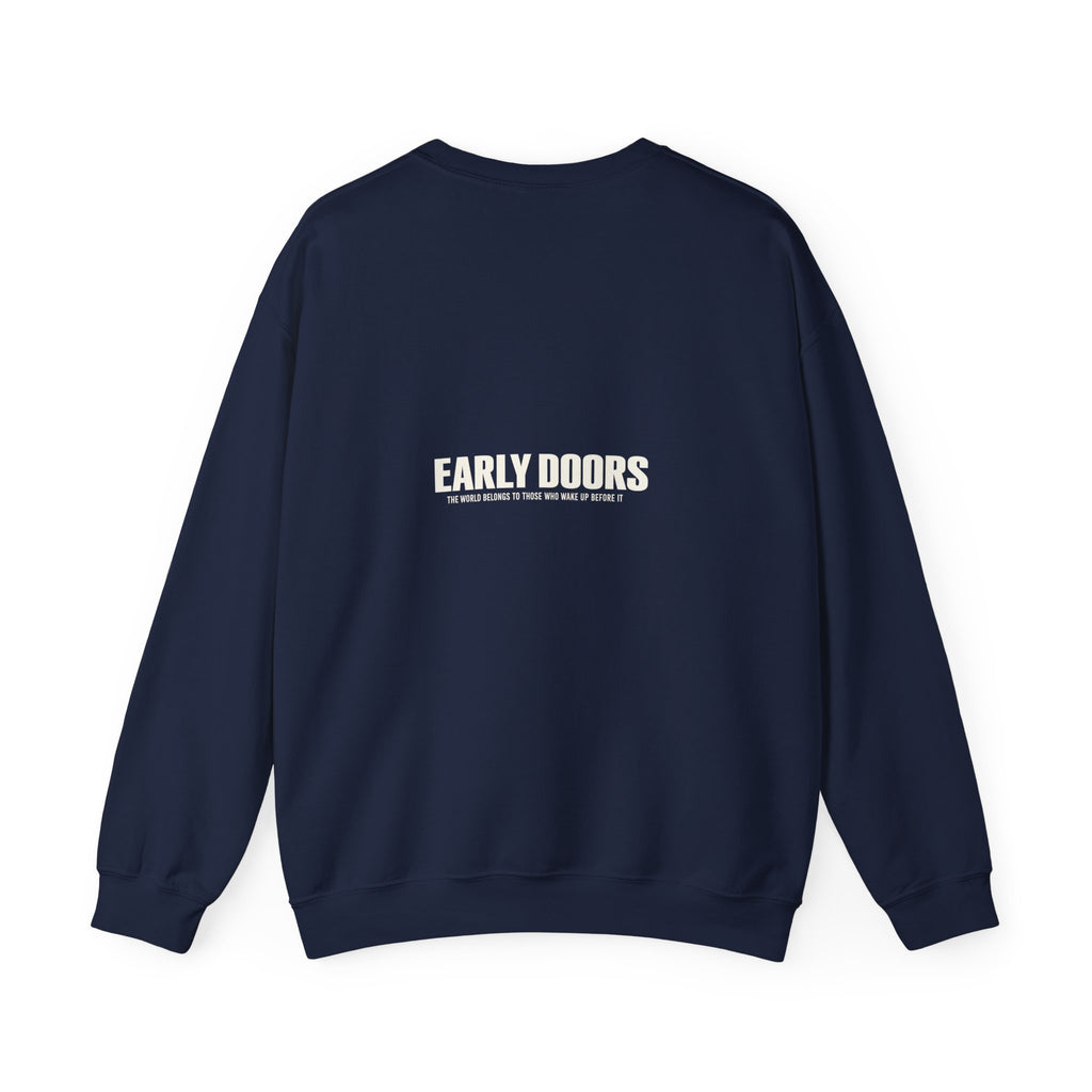 Early Doors Crewneck Sweatshirt – EST. 2026