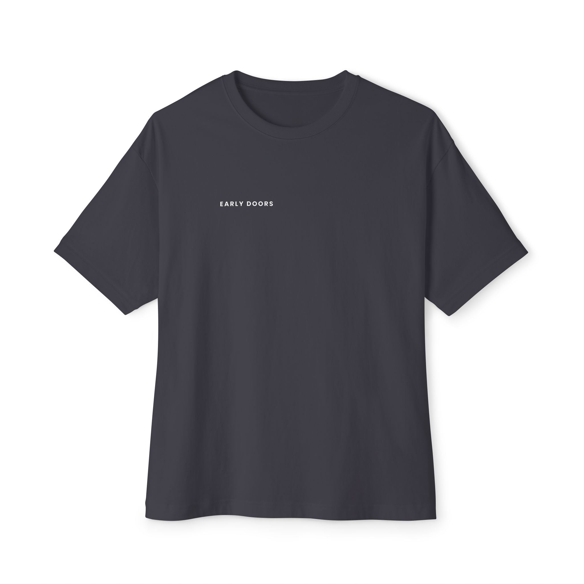 Early Doors Oversized Boxy Tee – EST. 2026