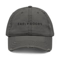 Early Doors Distressed Cap (Charcoal) – EST. 2026
