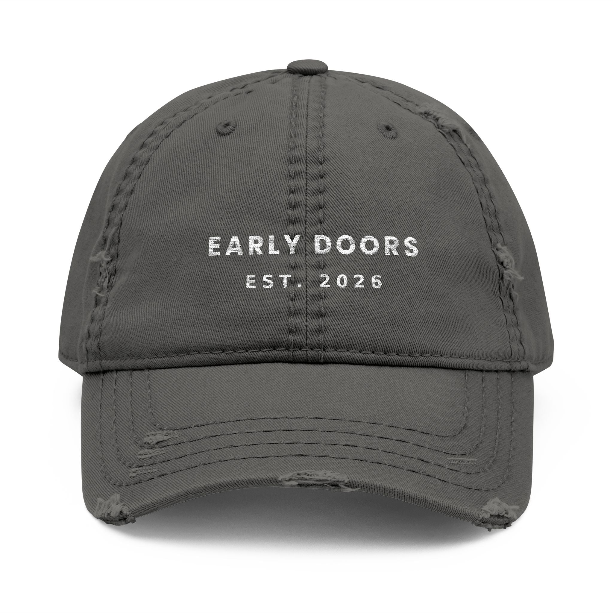 Early Doors Embroidered Cap – EST. 2026