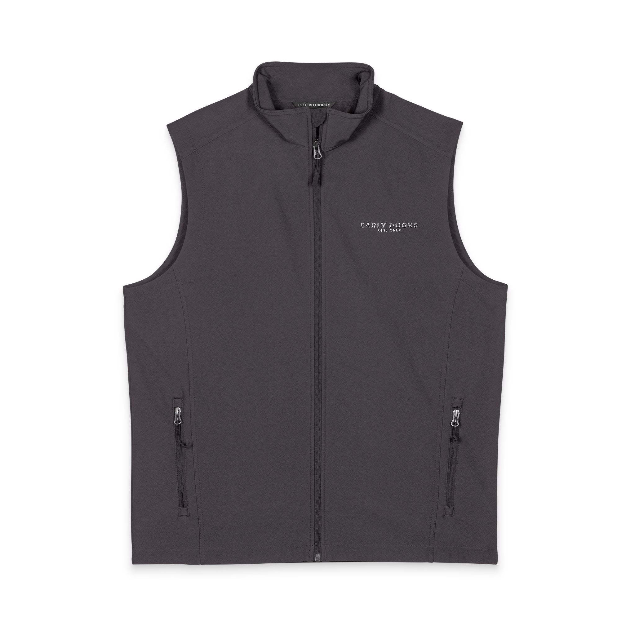 Early Doors Soft Shell Vest – EST. 2026