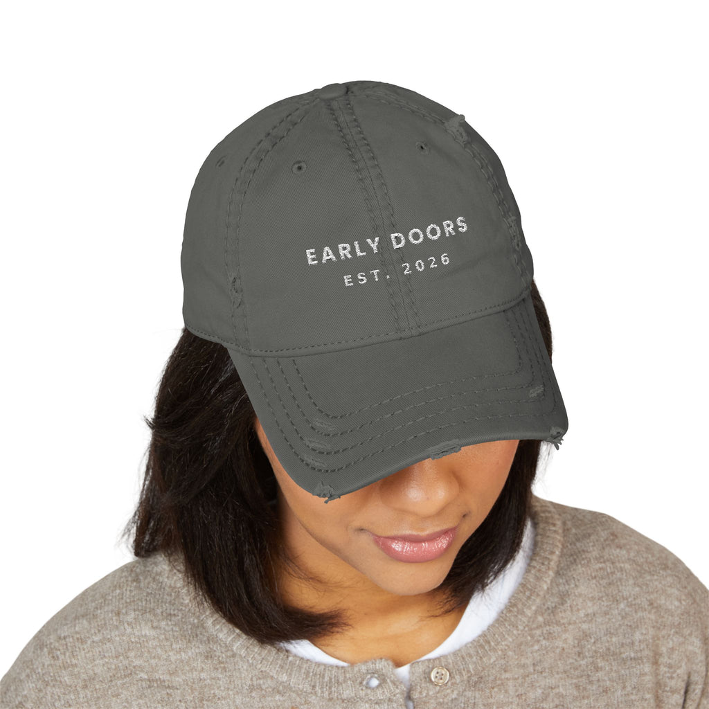 Early Doors Embroidered Cap – EST. 2026